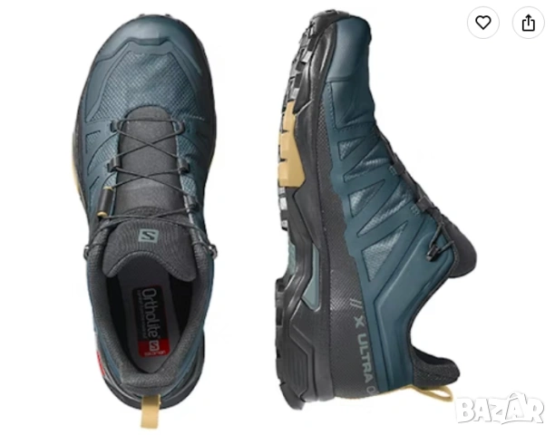 туристически обувки / маратонки Salomon X Ultra 4 Gore-Tex 'Black Blue' номер 41 1/3, снимка 3 - Маратонки - 53699962