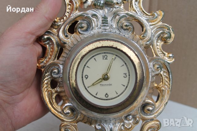 Немски настолен часовник ''Mercedes'', снимка 11 - Антикварни и старинни предмети - 40790624