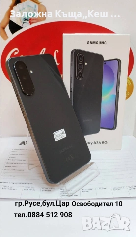 Samsung Galaxy A 36 5G.Нов.Гаранция.Цена 210 €., снимка 2 - Samsung - 53426247