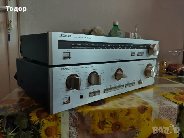 Luxman l 215 и t 215, снимка 3 - Ресийвъри, усилватели, смесителни пултове - 48638963