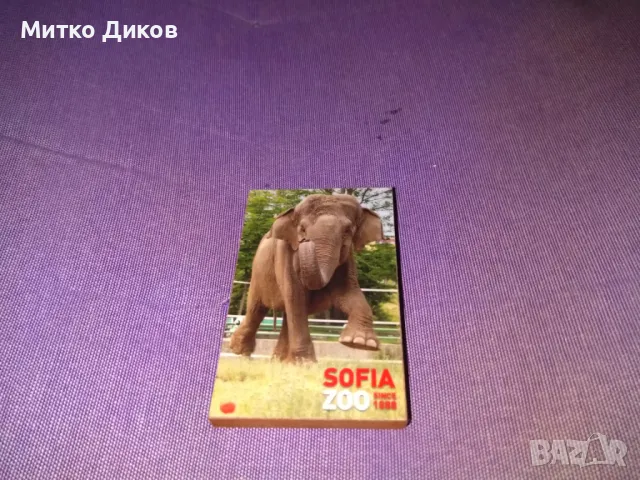 Магнити кукер-Васил Левски и слон в зоол.градина, снимка 4 - Колекции - 48912377
