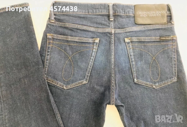 Оригинални Дамски Дънки Calvin Klein Denim , снимка 7 - Дънки - 52504017