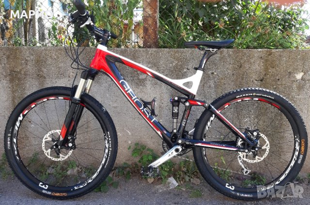 Карбонов Ghost RT Lector 7700 Като нов 26" Xt, Fox, Rockshox, снимка 2 - Велосипеди - 42402555