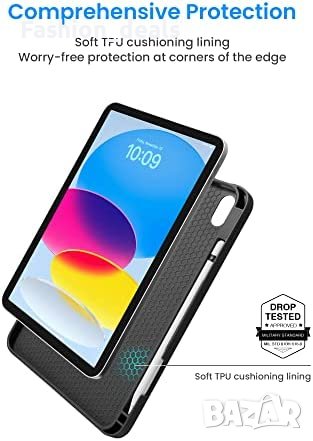 Нова магнитна стойка защитен калъф за таблет iPad 10 Защита Айпад, снимка 5 - Аксесоари за Apple - 40298802