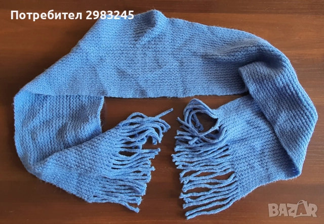 Комплект дамска зимна шапка с шал, снимка 2 - Шапки - 52348446