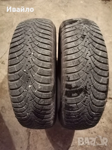 Продавам 2 броя зимни гуми 195.65.15 на 1 сезон дот 2020 Goodyear 