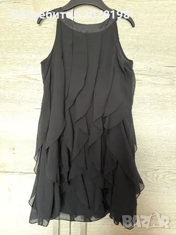 Малка черна рокля H&M 12-13 год., снимка 2 - Детски рокли и поли - 49678395
