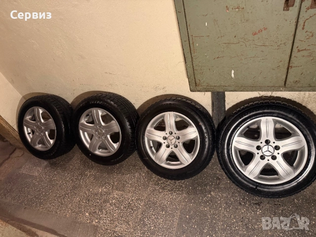 Джанти оригинални за мерцедес w211 16” 5x112 et35