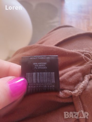 Блузка в кафяв цвят, снимка 10 - Тениски - 41360845