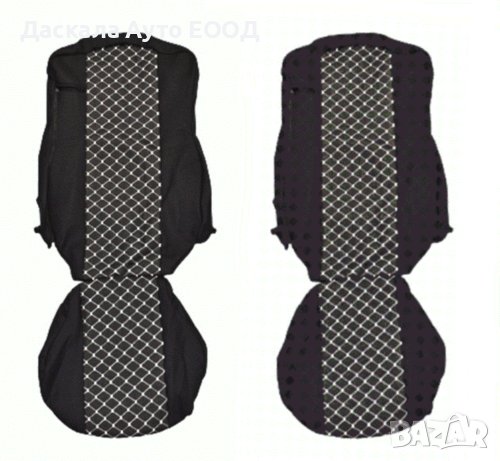 Калъфи за седалки DAF XF 106 2013г.+ , полиестер + еластан , 3 цвята, снимка 2 - Аксесоари и консумативи - 42185853