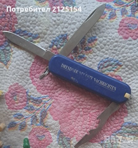 Швейцарско джобно ножче, оригинално., снимка 2 - Антикварни и старинни предмети - 42097456