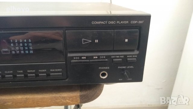 CD player SONY CDP-397, снимка 5 - Аудиосистеми - 39086155