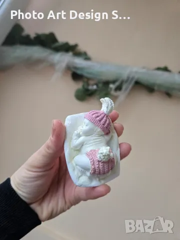 ~•°Гипсови фигурки "Спящо бебче"°•~, снимка 7 - Други - 48639551