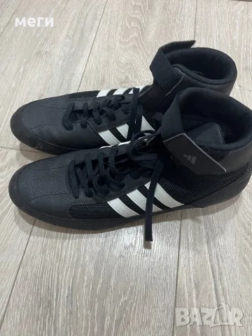 Мъжки оргинални  маратонки за бокс adidas, снимка 2 - Спортни обувки - 56151643