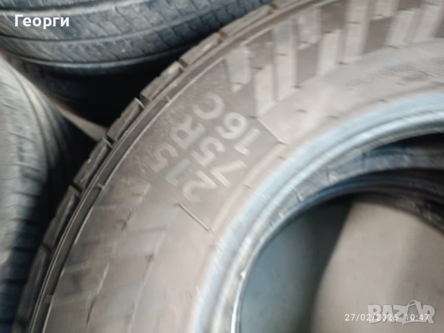 2бр.летни гуми 215/75/16C Kleber, снимка 4 - Гуми и джанти - 53663913