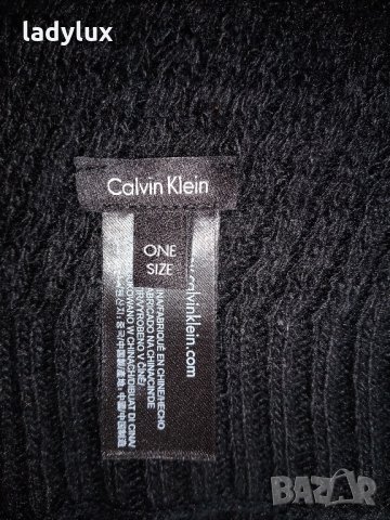 Calvin Klein, Оригинален Шал. Код 1547, снимка 6 - Шалове - 35847953