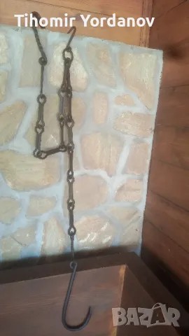 Верига за огнище., снимка 11 - Антикварни и старинни предмети - 50132532