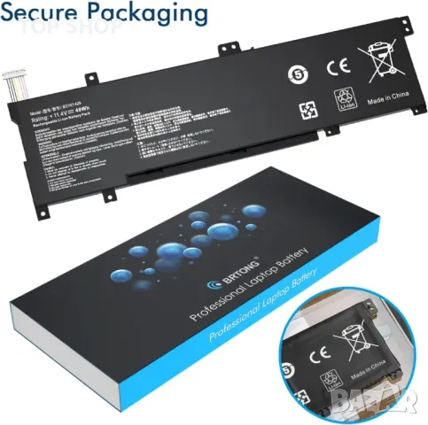 Батерия за лаптоп BRTONG B31N1429, съвместима с ASUS, 11.4v 48Wh, снимка 3 - Батерии за лаптопи - 49971518