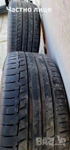 Продавам 2бр.летни 17-ки 225/50/17 гуми Continental Contact 6, снимка 5 - Гуми и джанти - 50978541