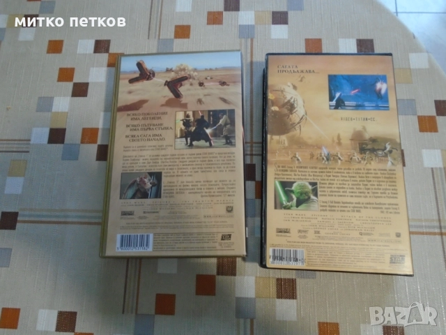 vhs Star Wars, снимка 3 - Приключенски - 52300352