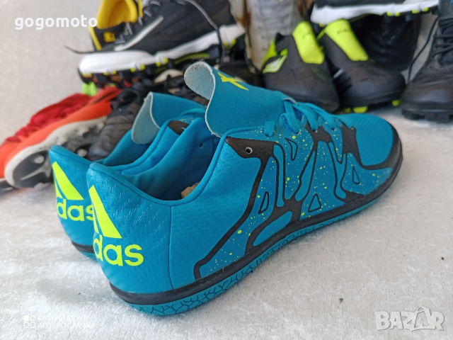 детски футболни обувки за зала, adidas® original X classic 33 - 34, снимка 14 - Детски маратонки - 44602986