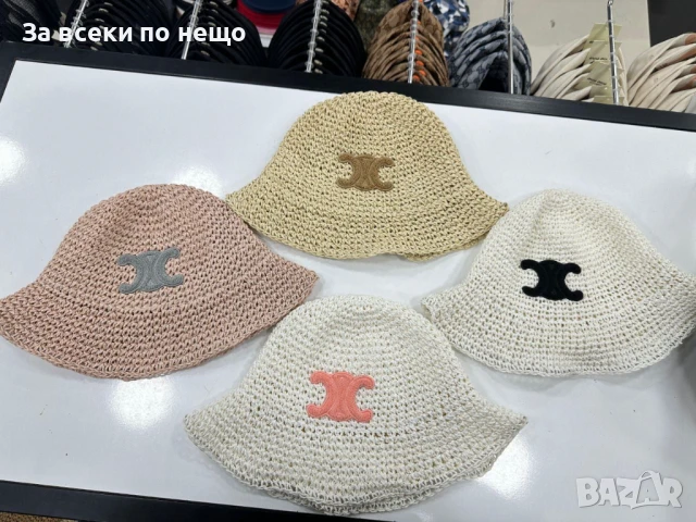 Celine Лятна Шапка Селин - Налични Различни Цветове Код E531, снимка 4 - Шапки - 50803122