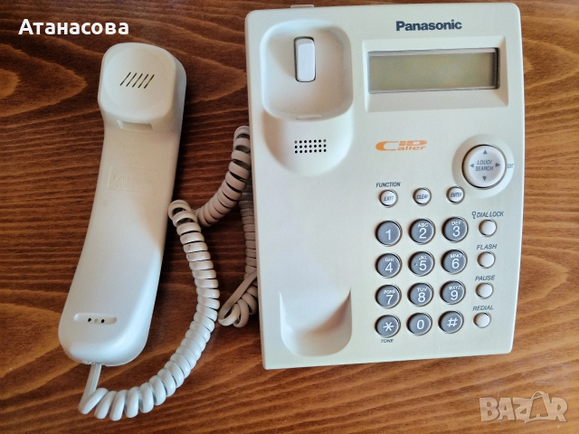 Стационарен телефон Панасоник, снимка 3 - Стационарни телефони и факсове - 53793081
