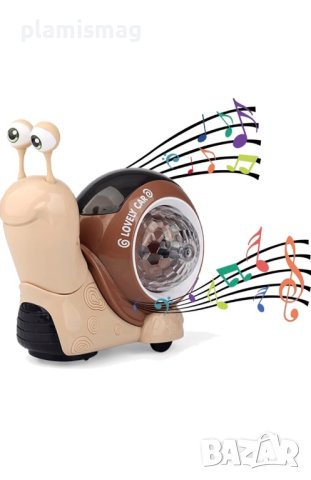 Охлюв - интерактивна детска играчка, снимка 1 - Музикални играчки - 44150150