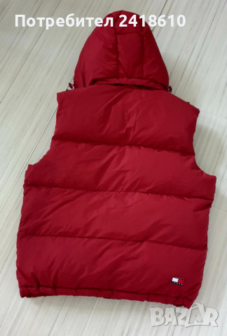 Tommy Hilfiger Down Vest Mens Size L  НОВО! ОРИГИНАЛ Мъжки Пухен Елек!, снимка 10 - Якета - 52553537