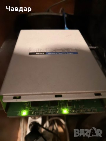 Рутер Cisco RV042 Dual WAN VPN , снимка 2 - Рутери - 39161422