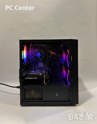 Геймърски компютър Intel Core i3 10100F, GTX 1660 Ti 6GB, 16GB ram, снимка 2 - Геймърски - 53390549