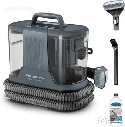 Rowenta перяща прахосмукачка 400W, 1,5л,2 накрайника +накрайник за самопочистване