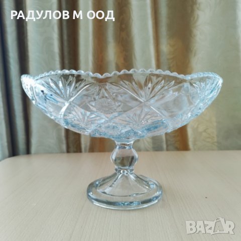 Фруктиера на столче стъкло LAROUS Kaveh glass, снимка 3 - Аксесоари за кухня - 44429957