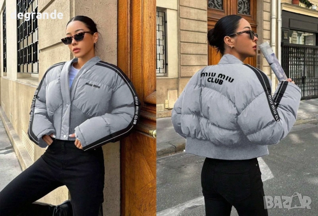 Дамско късо яке MiuMiu Club, снимка 2 - Якета - 51628093