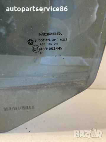 Заден ляв прозорец стъкло за врата за Jeep Compass 2.0 CRD (2009), снимка 2 - Части - 53391123