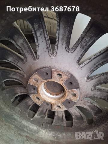 джант 18ки със зимни гуми