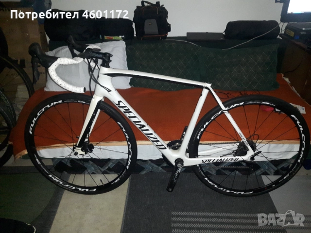 Бегач - Specialized Tarmac Disc SL5 Expert Fact 10 Carbon 56cm , снимка 1