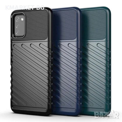 Samsung Galaxy A03s Удароустойчив Twill Texture Калъф и Протектор, снимка 11 - Калъфи, кейсове - 48582751