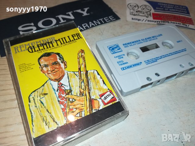 GLENN MILLER-ORIGINAL TAPE 2306230847, снимка 4 - Аудио касети - 41327037