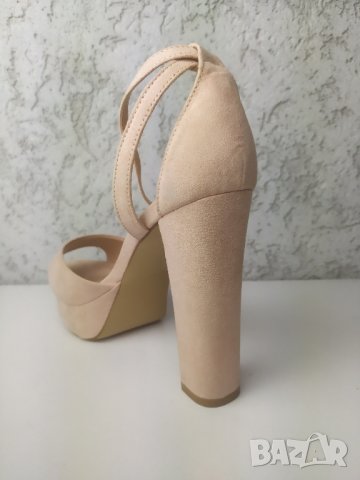 Сандали на висок ток Aldo 39, снимка 3 - Дамски обувки на ток - 41263905