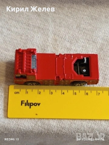 Метална количка ПОЖАРНА много красива за КОЛЕКЦИЯ ДЕКОРАЦИЯ 22137, снимка 5 - Колекции - 53557379