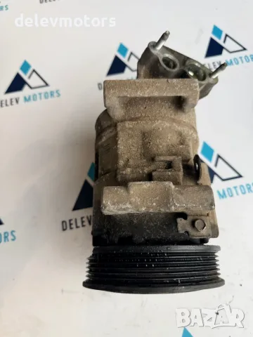 9676862380, 447150-3251 компресор за климатик Denso със счупена шайба от Citroen C4 1.6 HDI, 92 ph.