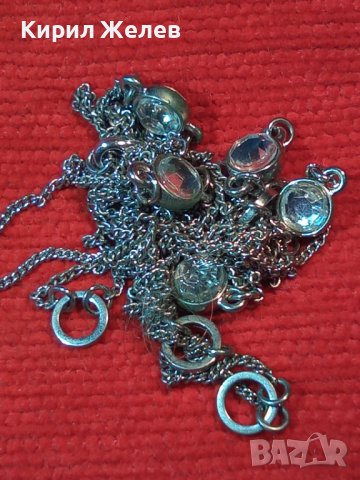 МОДНО НЕЖНО КОЛИЕ БЛАГОРОДНА СТОМАНА и КРИСТАЛИ СВАРОВСКИ 24014, снимка 14 - Колиета, медальони, синджири - 35000364