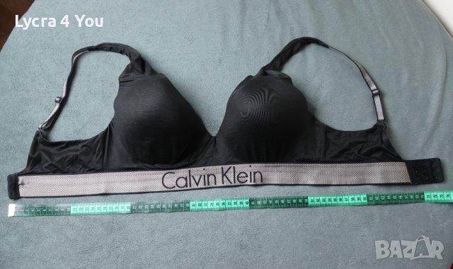 80 С Calvin Klein черен сутиен, снимка 3 - Бельо - 41580566