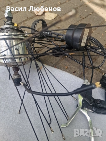Задна главина с ел.мотор 28 цола , снимка 6 - Велосипеди - 51857491