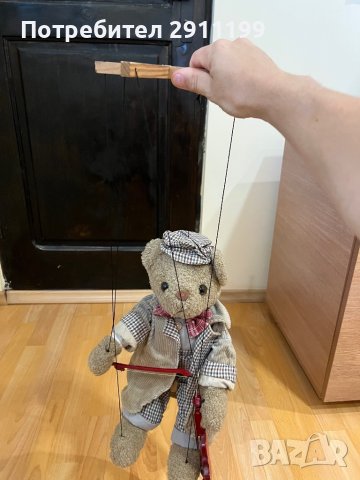 Плюшено мече – марионетка, снимка 2 - Други - 42198090