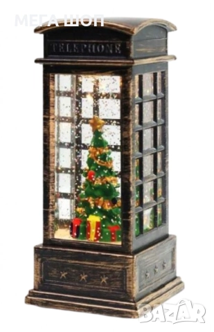 Коледна ретро декорация за празнична атмосфера, снимка 2 - Декорация за дома - 52587325