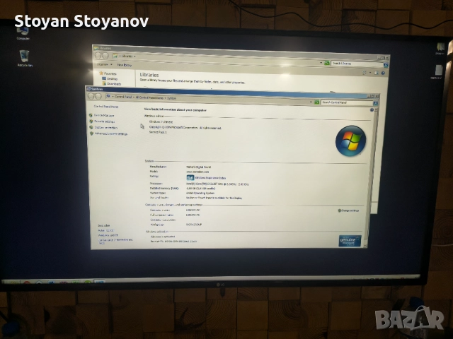 Lenovo ThinkCentre M92p Tiny + подаръци