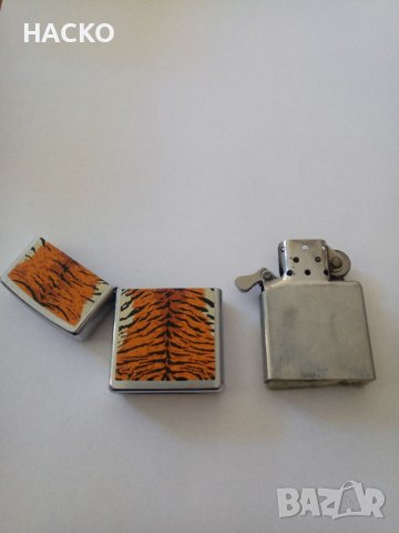 ПРОМО Запалка Zippo Модел Animal Tiger Внос от Англия, снимка 4 - Запалки - 39995176