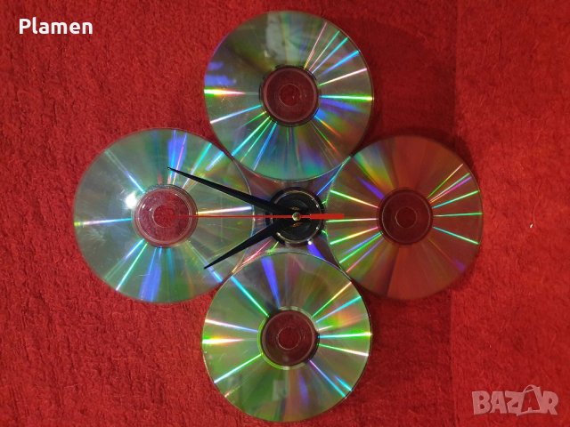 Стенен часовник,ръчна изработка!, снимка 3 - Декорация за дома - 40646933